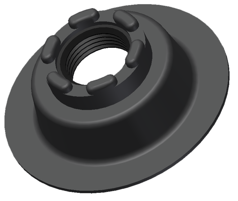 Product - Recessed Flange <br/>Heat Sealable Urethane