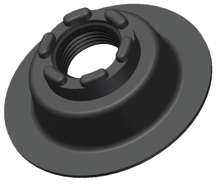 Product - Recessed Flange <br/>Heat Sealable Urethane